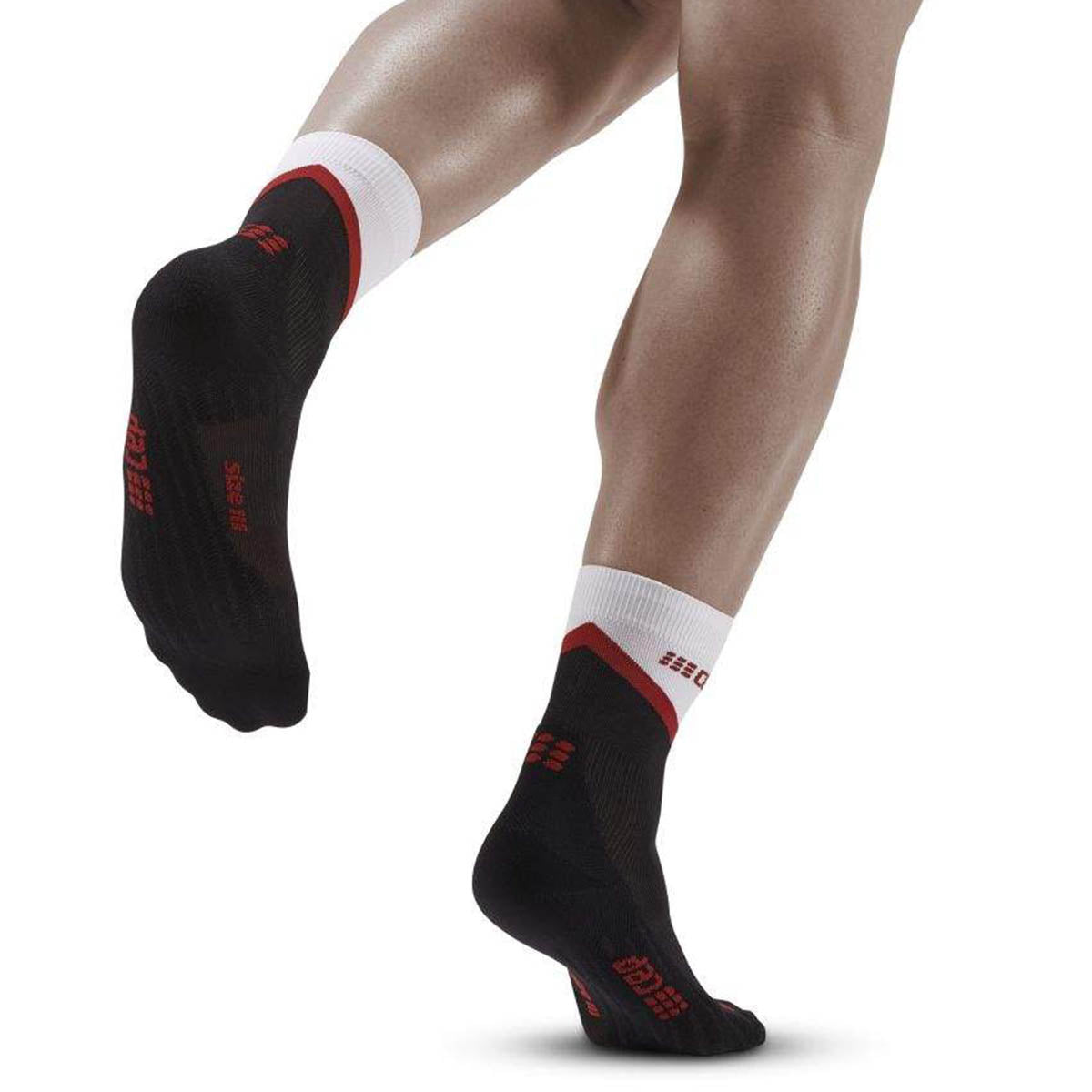 CEP Chevron Socks, Mid Cut, men