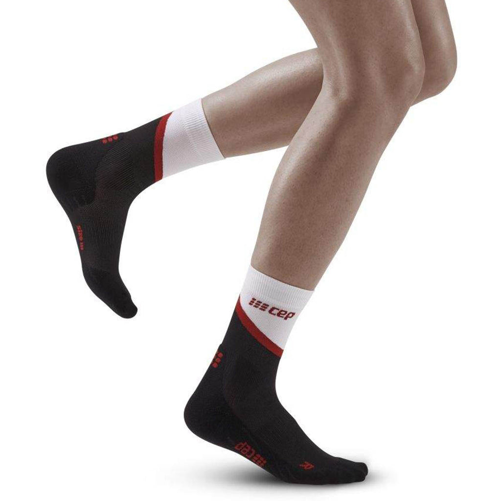 CEP Chevron Socks, Mid Cut, women