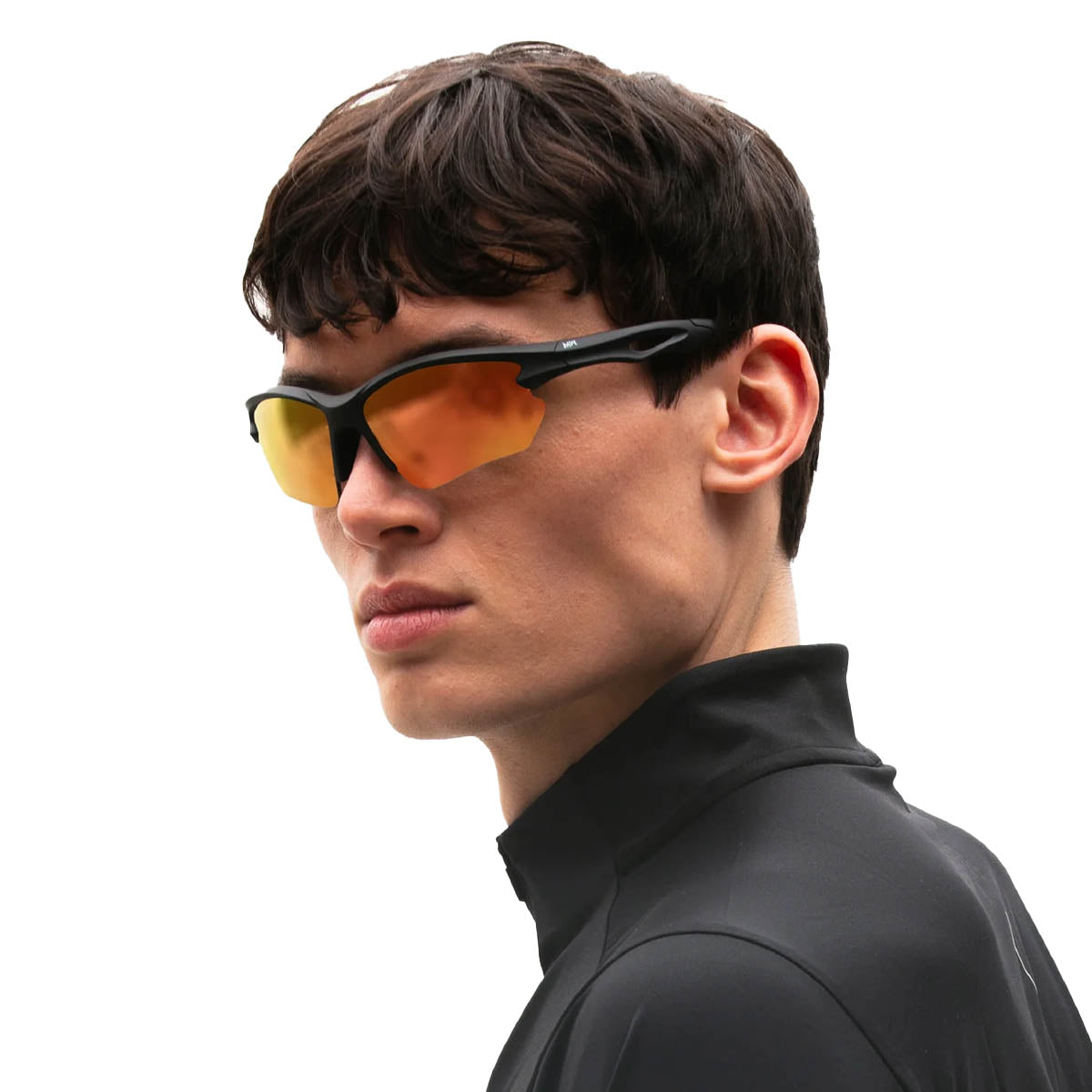 MessyWeekend Rate Sunset Polarized Black Solbrille
