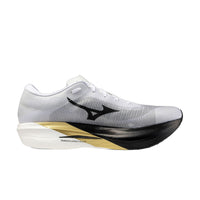 Mizuno Hyperwarp Elite løbesko i hvid og sort