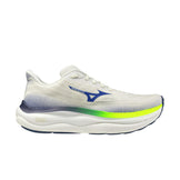 Mizuno Wave Sky 9 Herre løbesko i hvid og blå farve