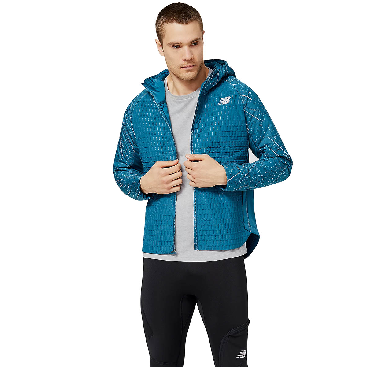 New Balance Reflective Heat Jacket Herre