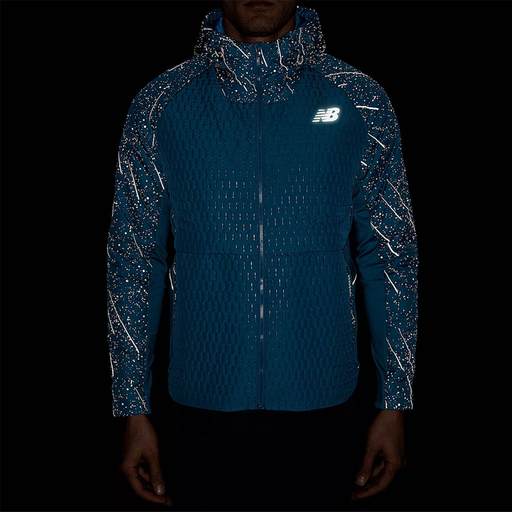New Balance Reflective Heat Jacket Herre