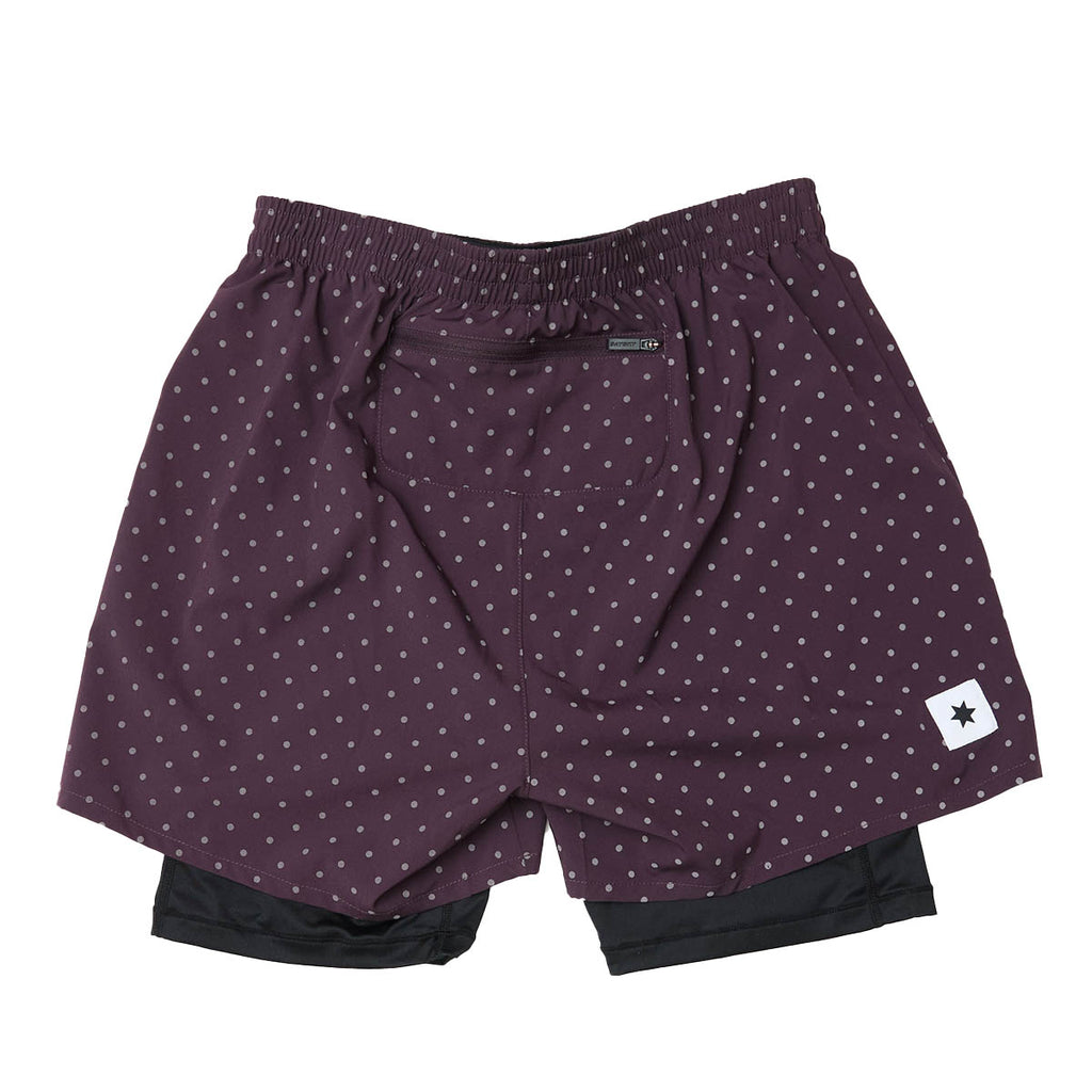 Saysky Polka 2 In 1 Pace Shorts 5"
