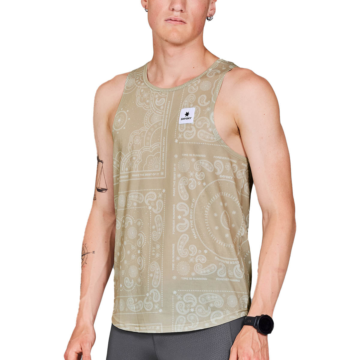 Saysky Paisley Combat Singlet