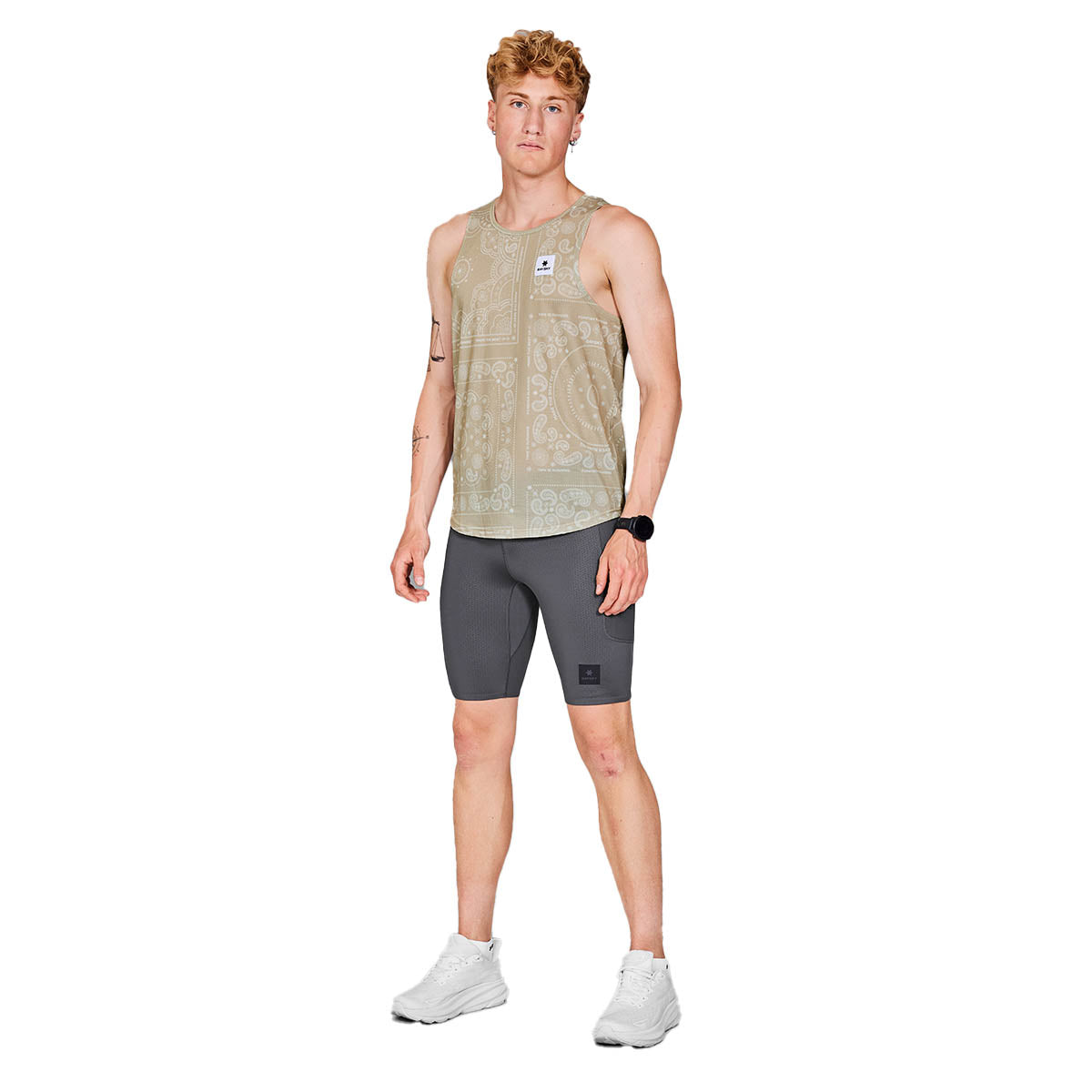 Saysky Paisley Combat Singlet