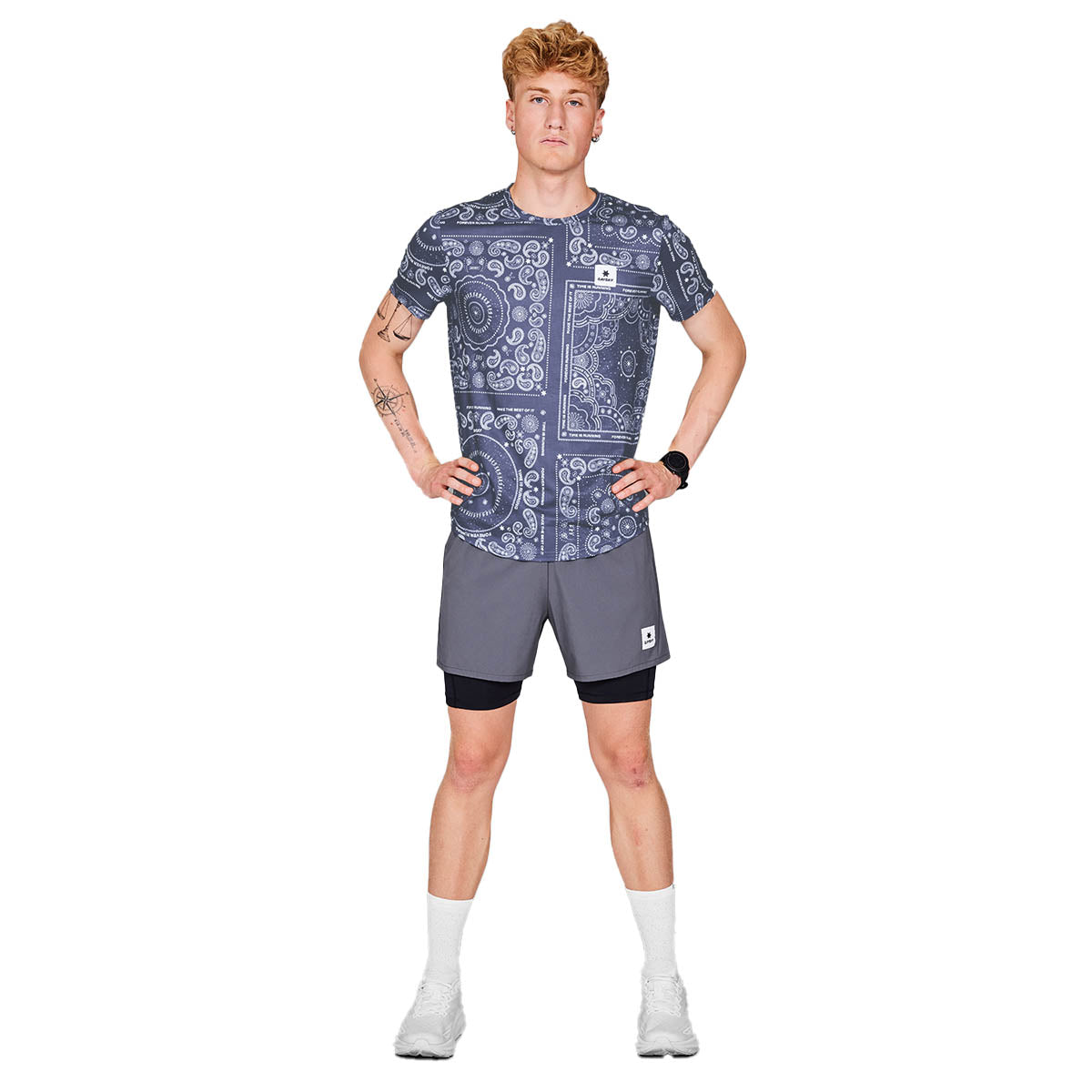 Saysky Paisley Combat T-shirt