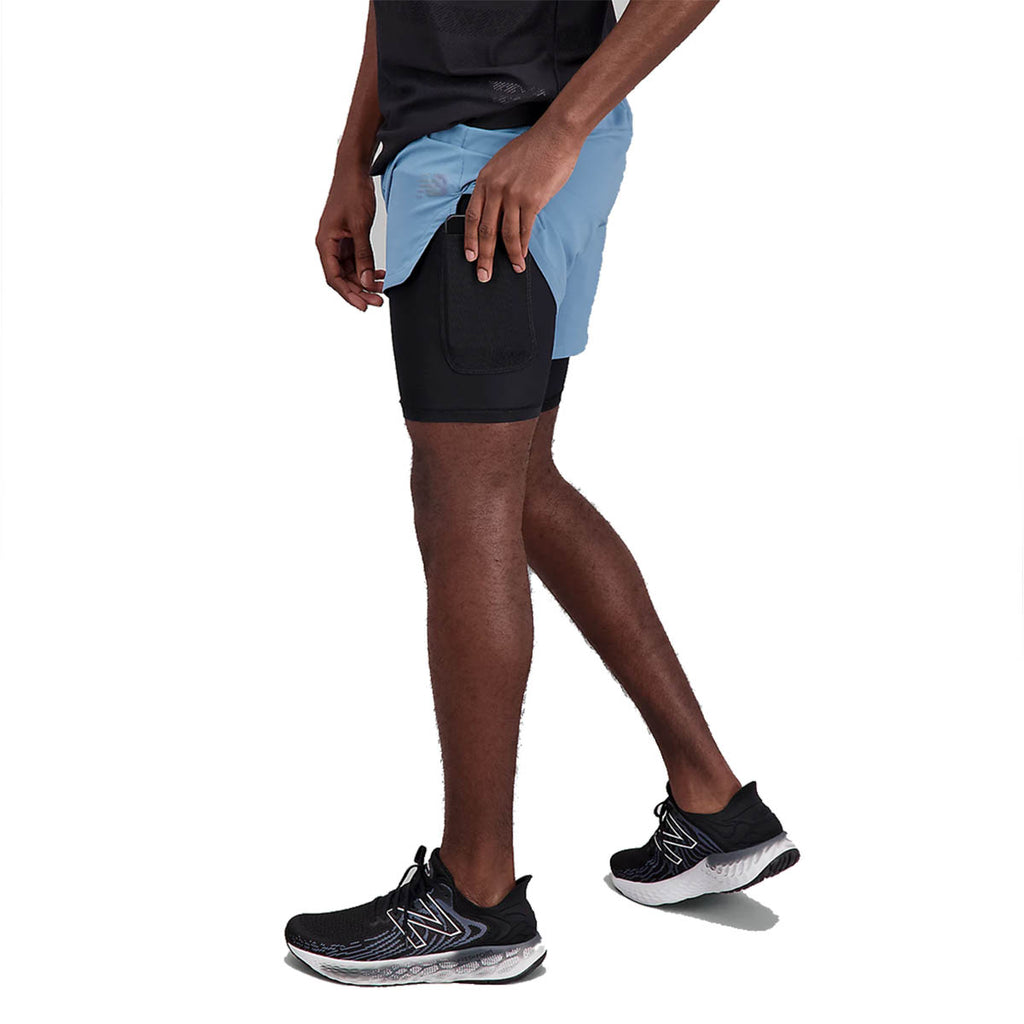 New Balance Q Speed 2 in 1 Shorts Herre