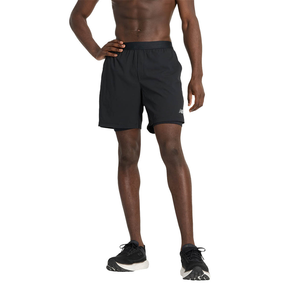 New Balance AC Lined Short 7" Herre