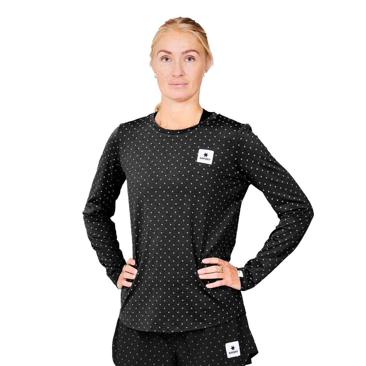 Saysky Reflective Polka Pace LS Dame