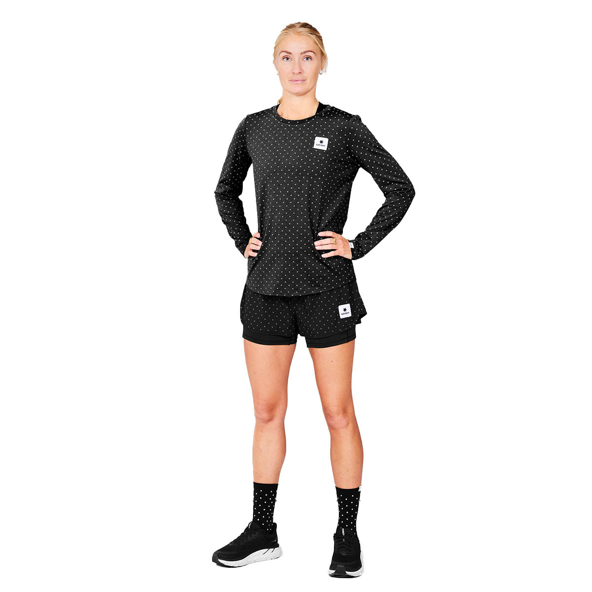 Saysky Reflective Polka Pace LS Dame