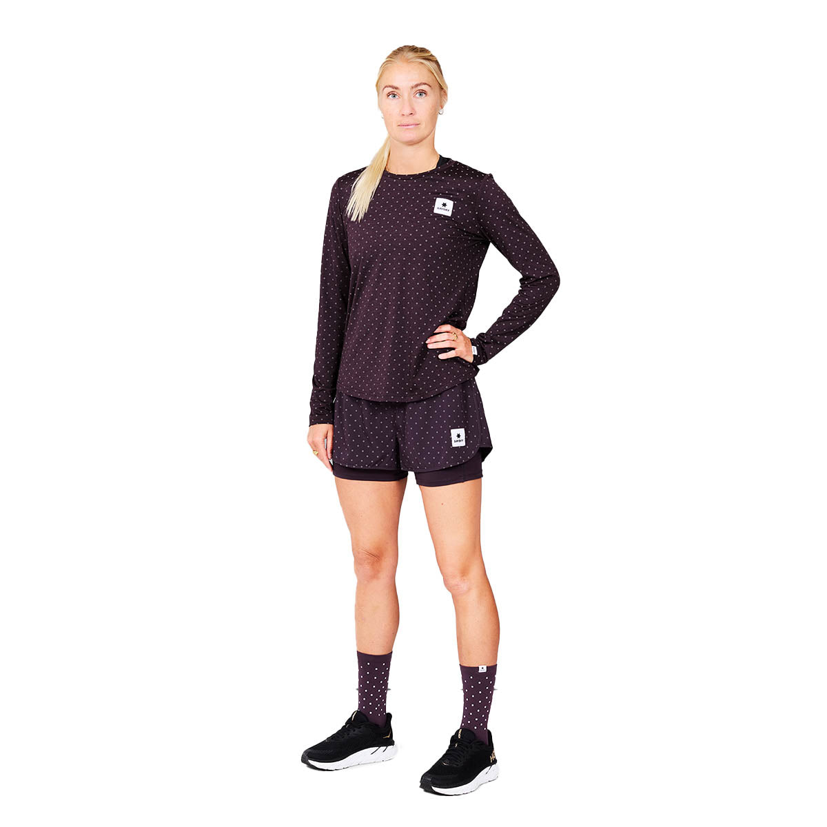 Saysky Reflective Polka Pace LS Dame