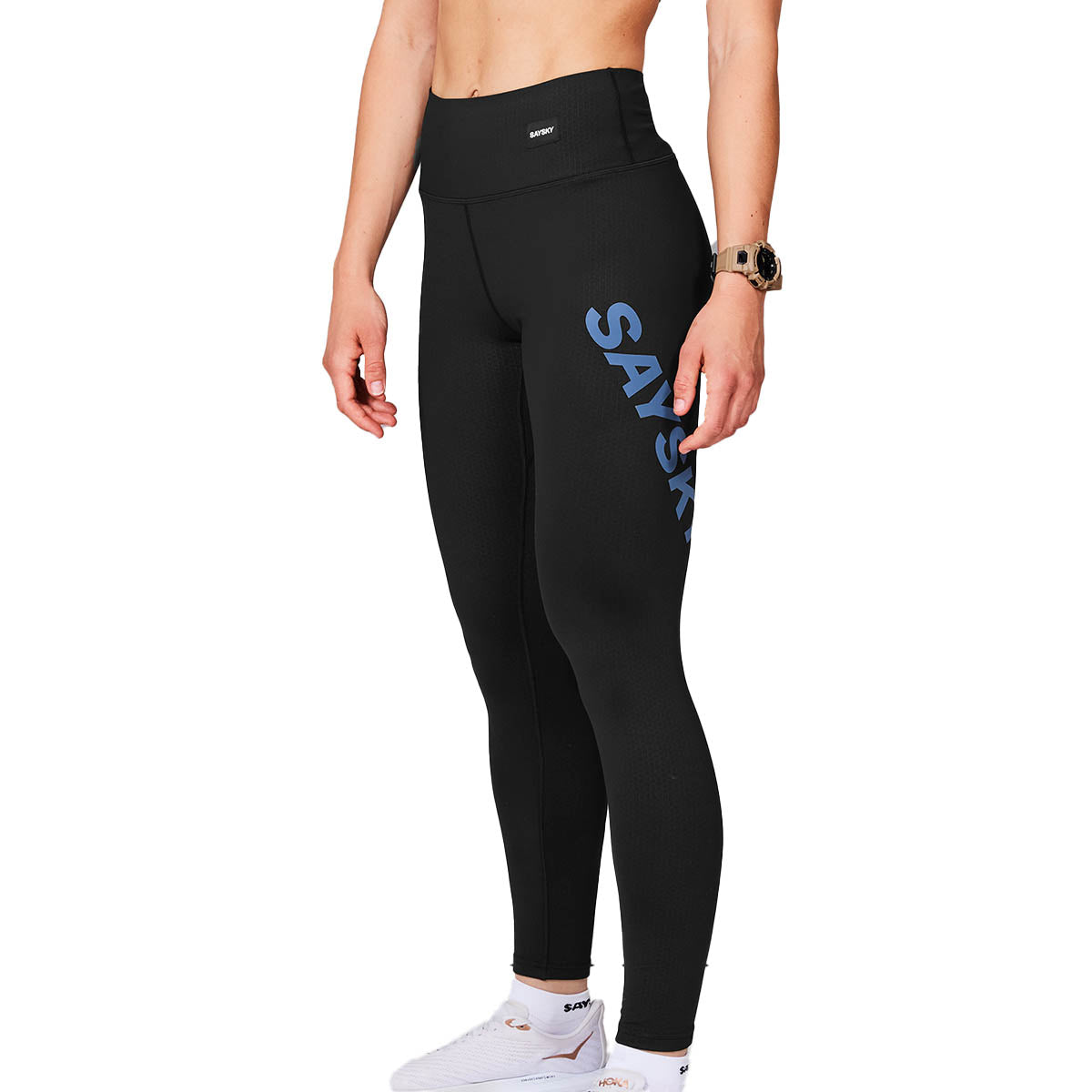 Saysky Logo Pace+ Long Tights High Waist Dame