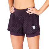 Saysky Polka 2 In 1 Pace Shorts 3" Dame