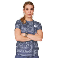 Saysky Paisley Combat T-shirt Dame