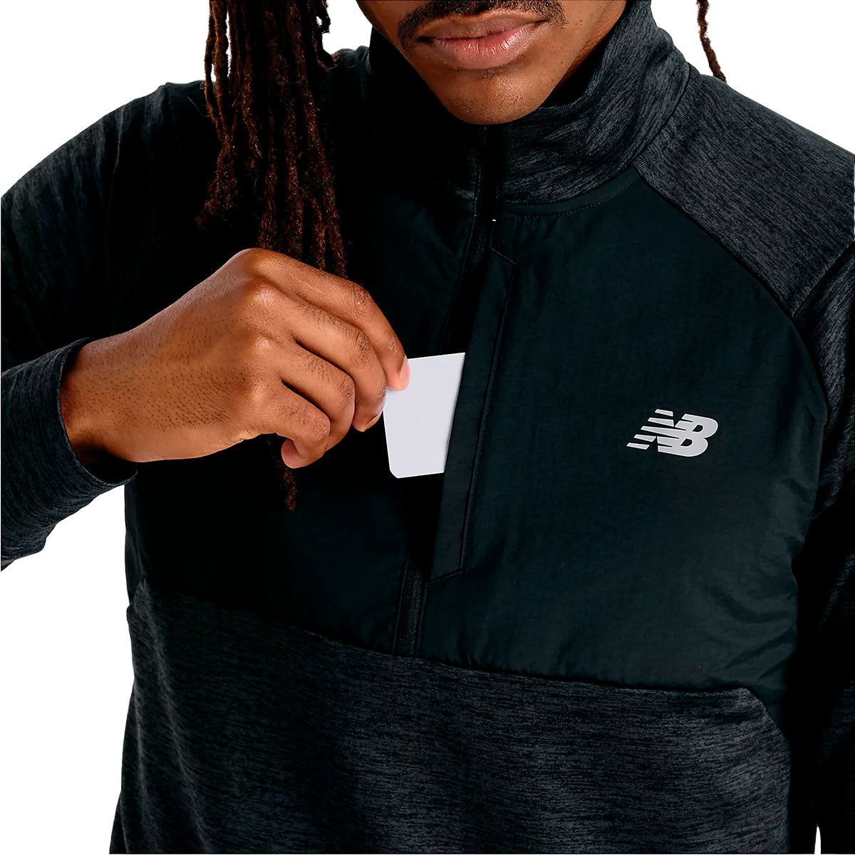 New Balance Athletics Heat Grid Half-Zip Herre