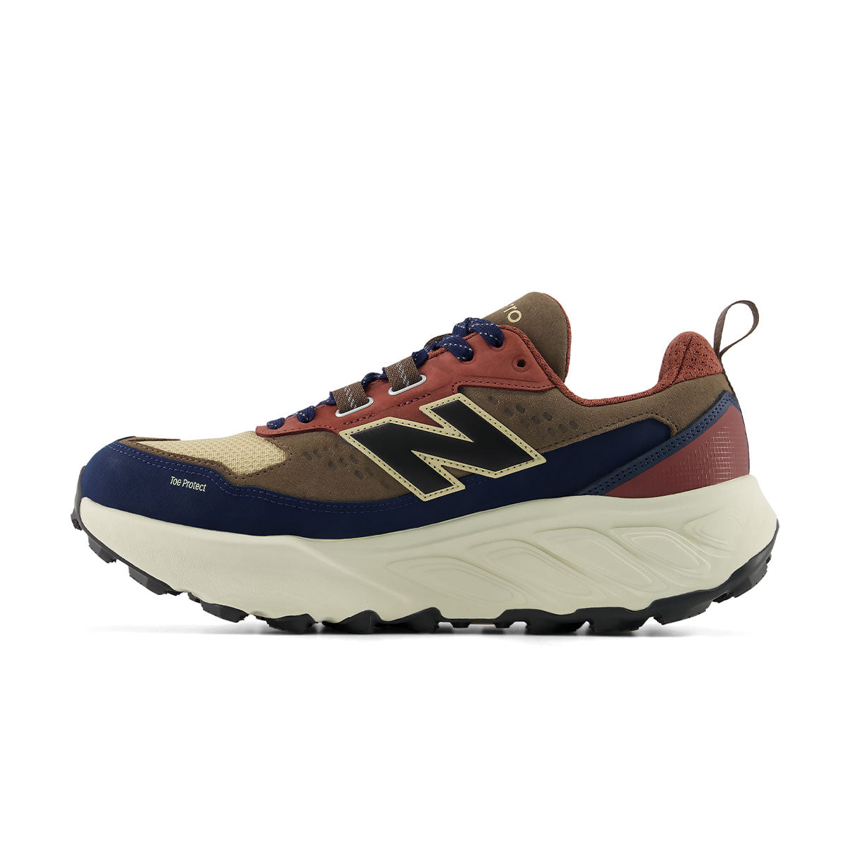New Balance Hierro V9 herresko i brune og blå nuancer