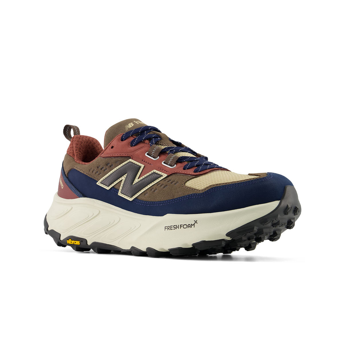 New Balance Hierro V9 herresko til trailløb i blå og brun