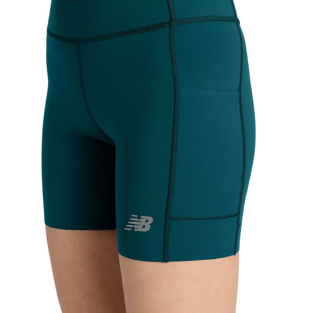 New Balance RC Elite Storage Short 6" dame i mørkeblå farve