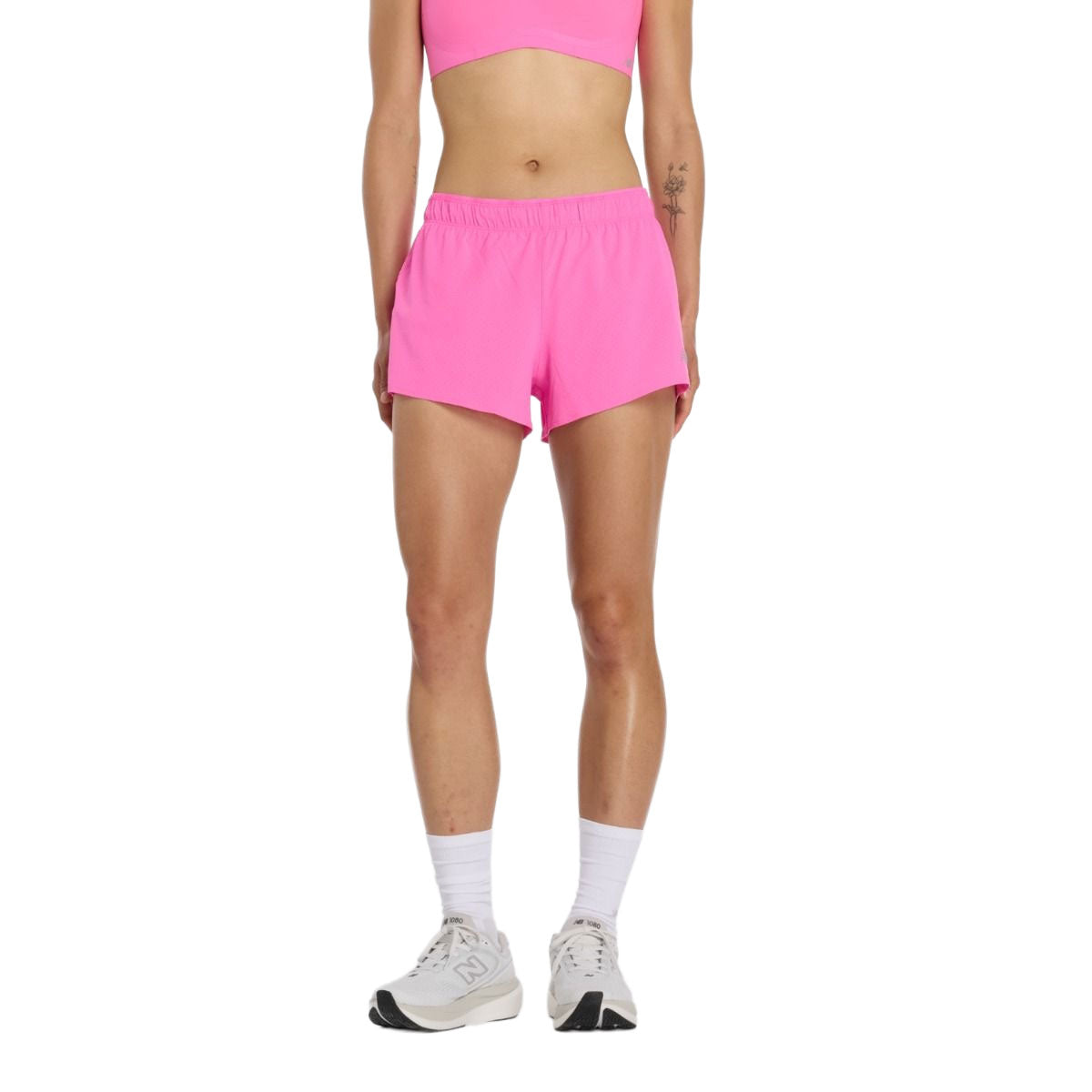 Ny Balance RC Shorts 3" Dame i lyserød farve