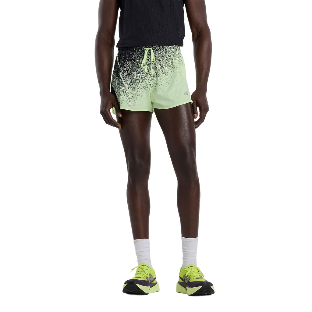 New Balance RC Ultralight PR shorts i neon grøn til mænd
