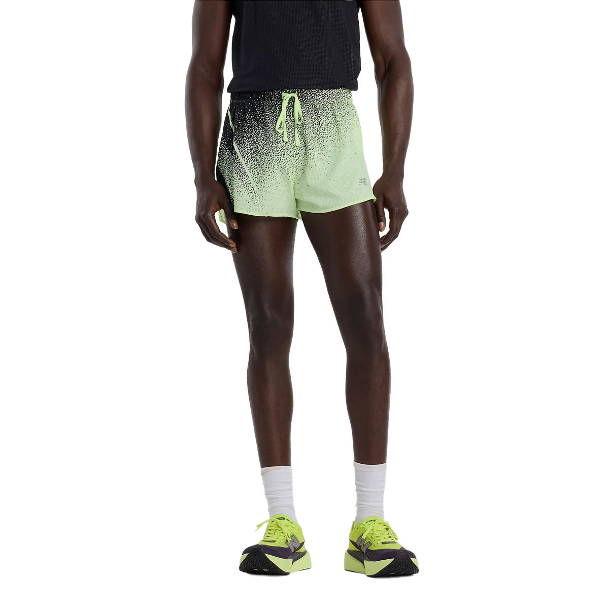 New Balance RC Ultralight PR shorts i neon grøn til mænd