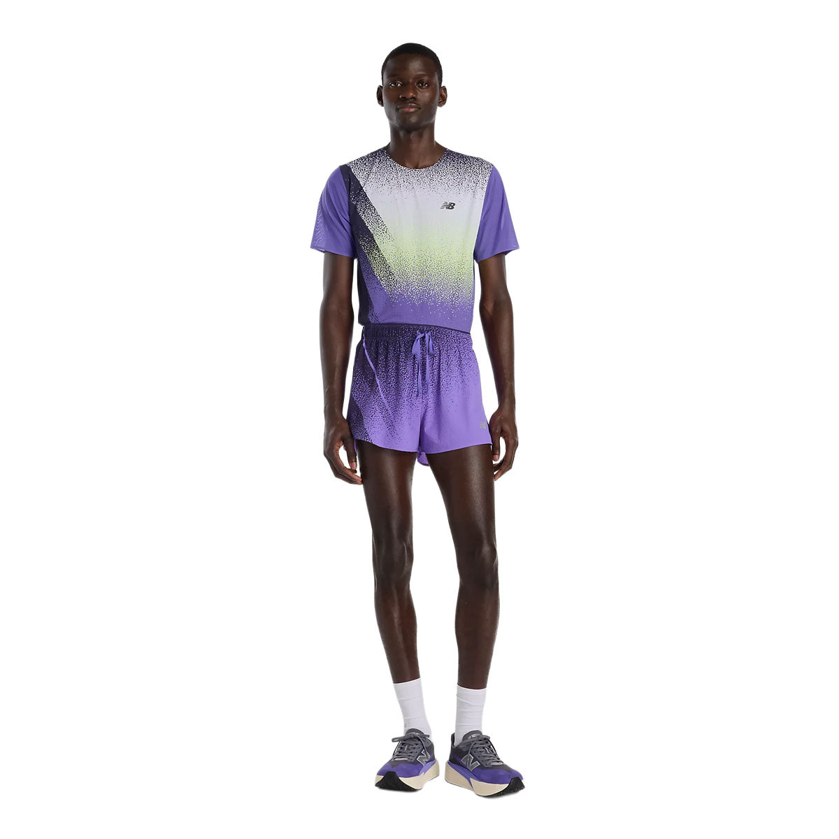 New Balance RC Ultralight PR shorts i lilla til mænd