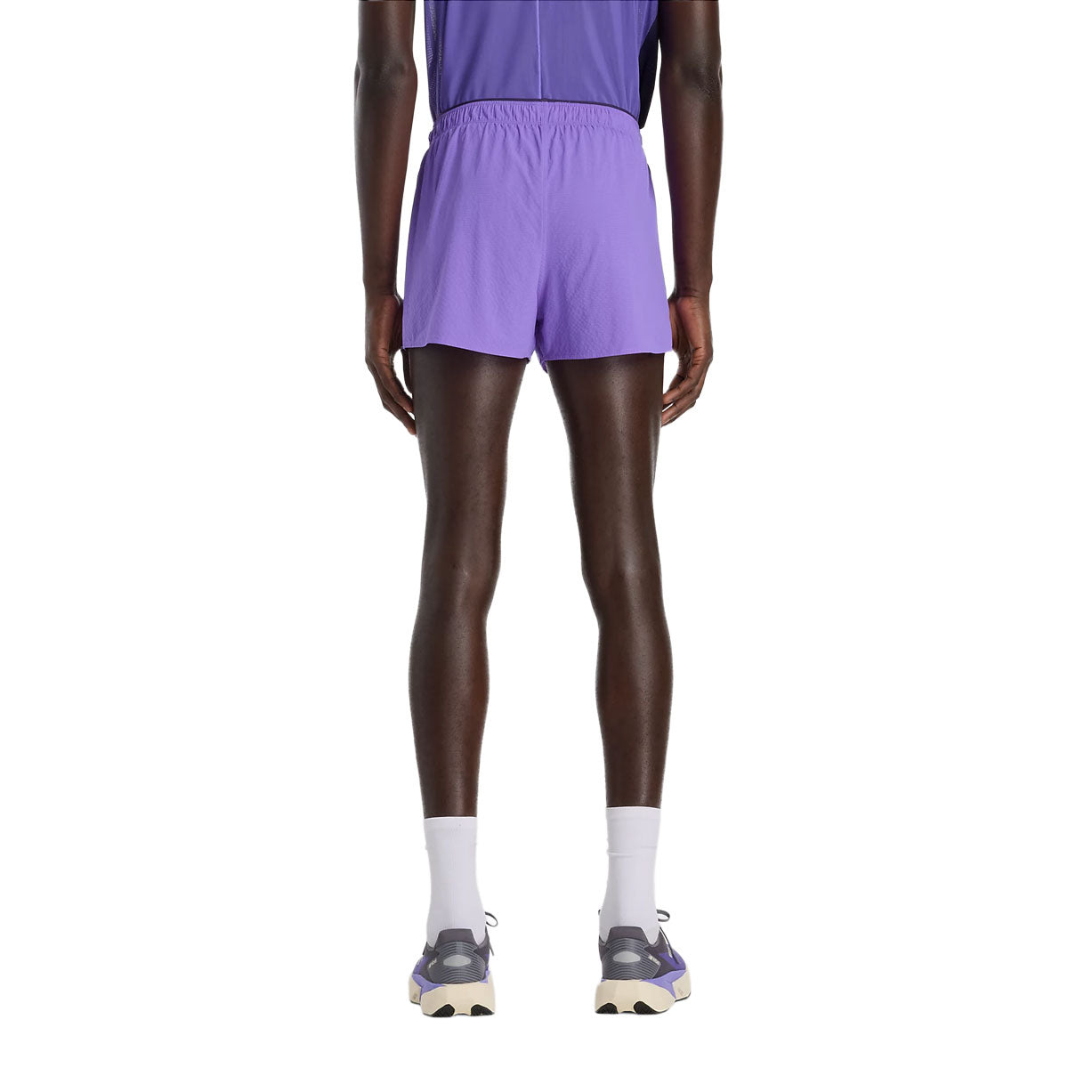 Lilla New Balance RC Ultralight PR shorts til mænd, 3 tommer længde