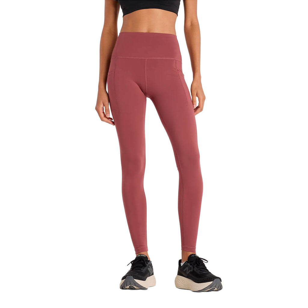 New Balance Sleek Pocket HighRise Leggings Dame