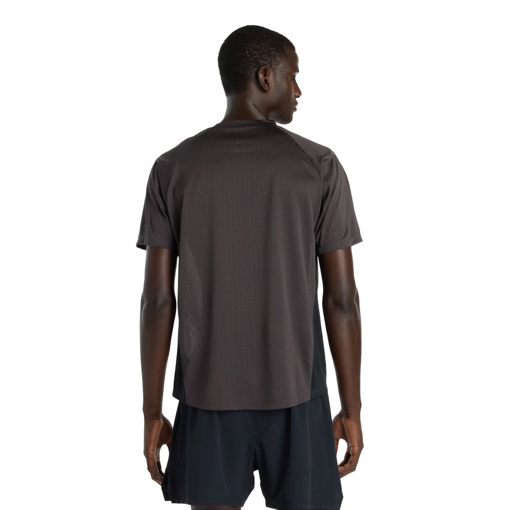 New Balance Viz-Tech T-shirt til herrer, mørk farve, kortærmet