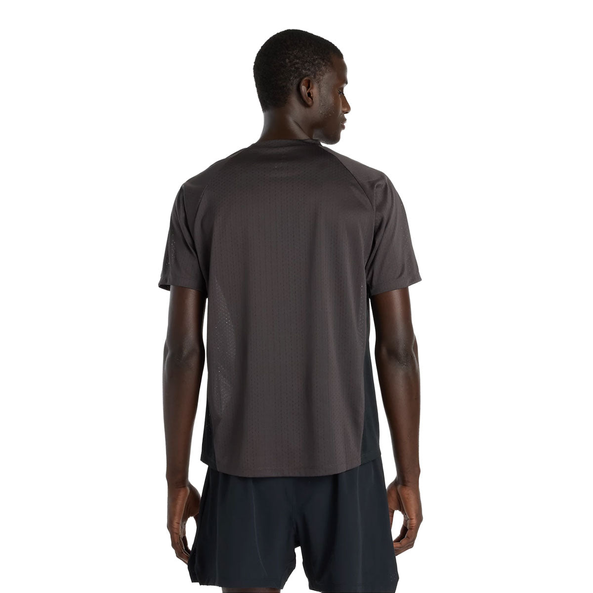 New Balance Viz-Tech T-shirt til herrer, mørk farve, kortærmet