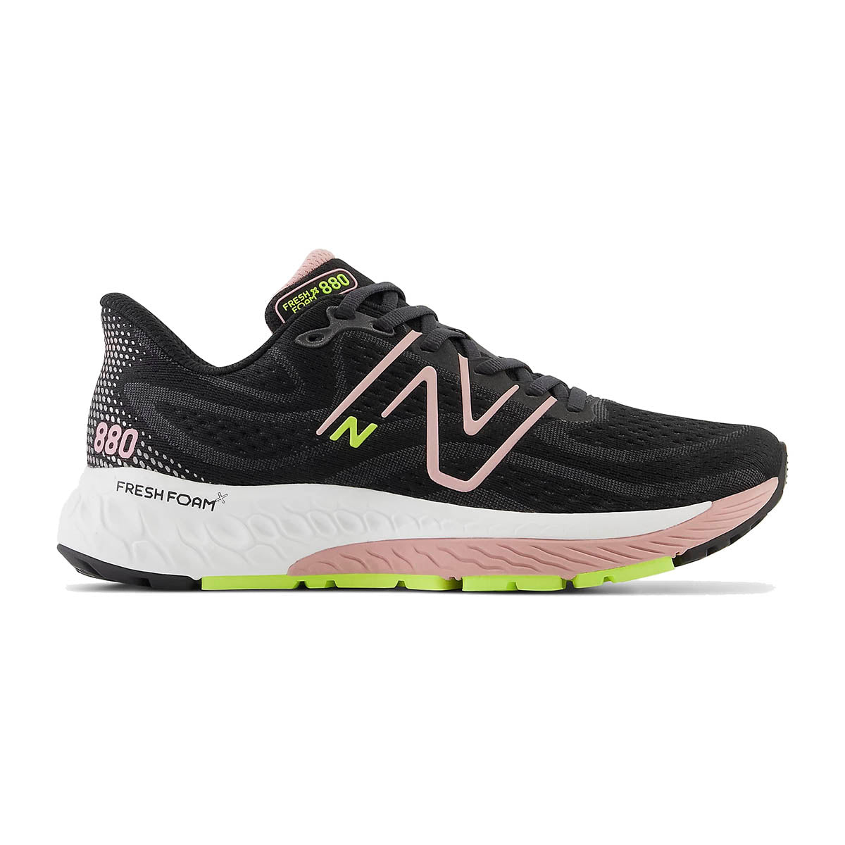 New Balance Fresh Foam X 880v13 dame løbesko i sort og lyserød