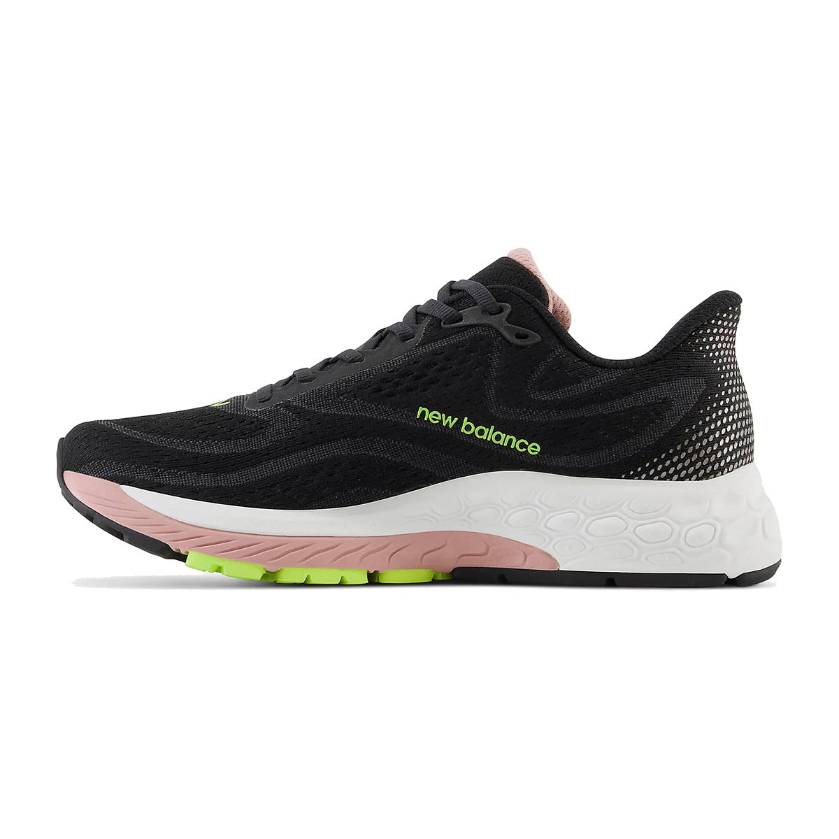 New Balance Fresh Foam X 880v13 dame løbesko i sort og lyserød