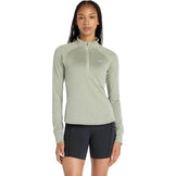 New Balance Athletics Heat Grid Half Zip Dame