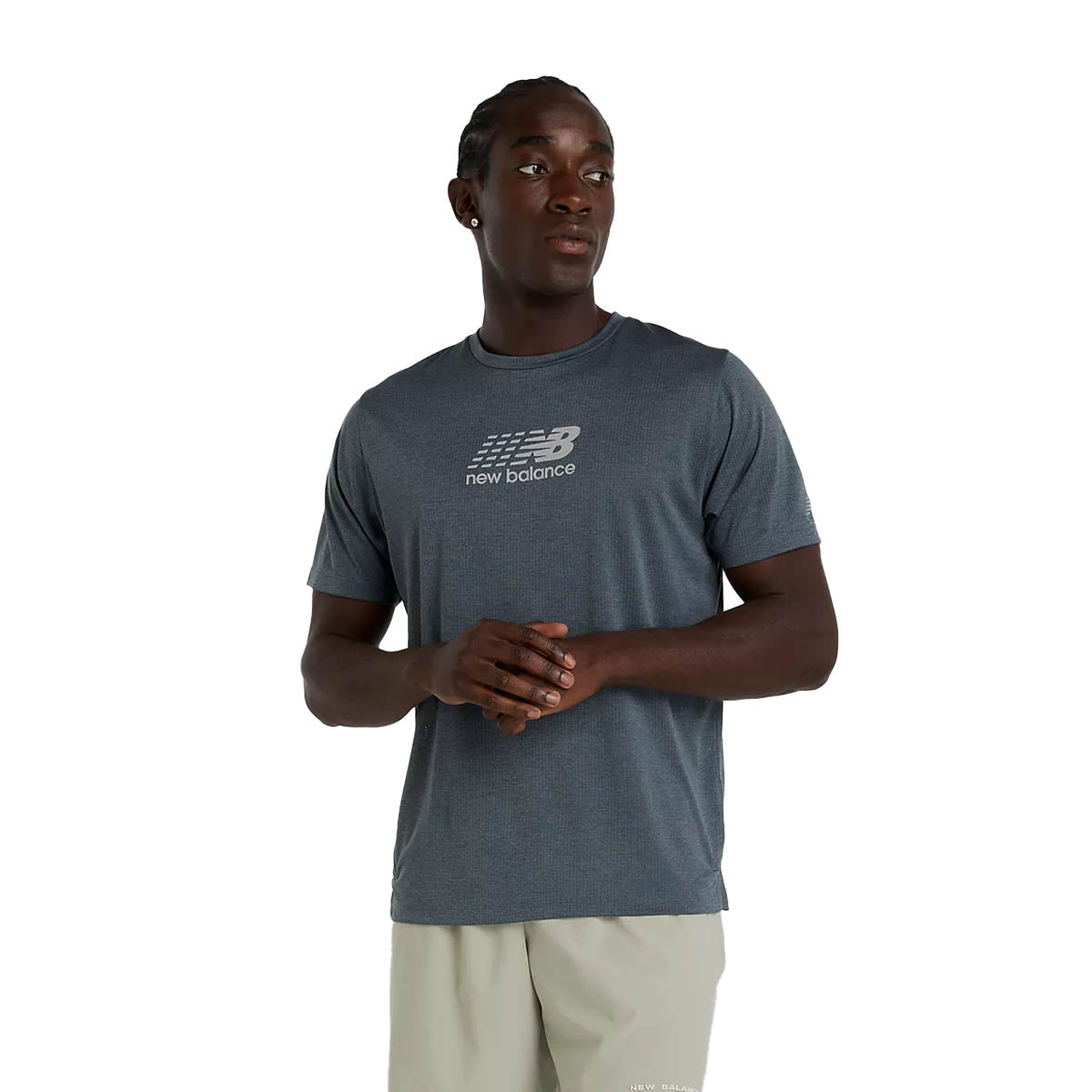 New Balance Ath Run Tee Herre