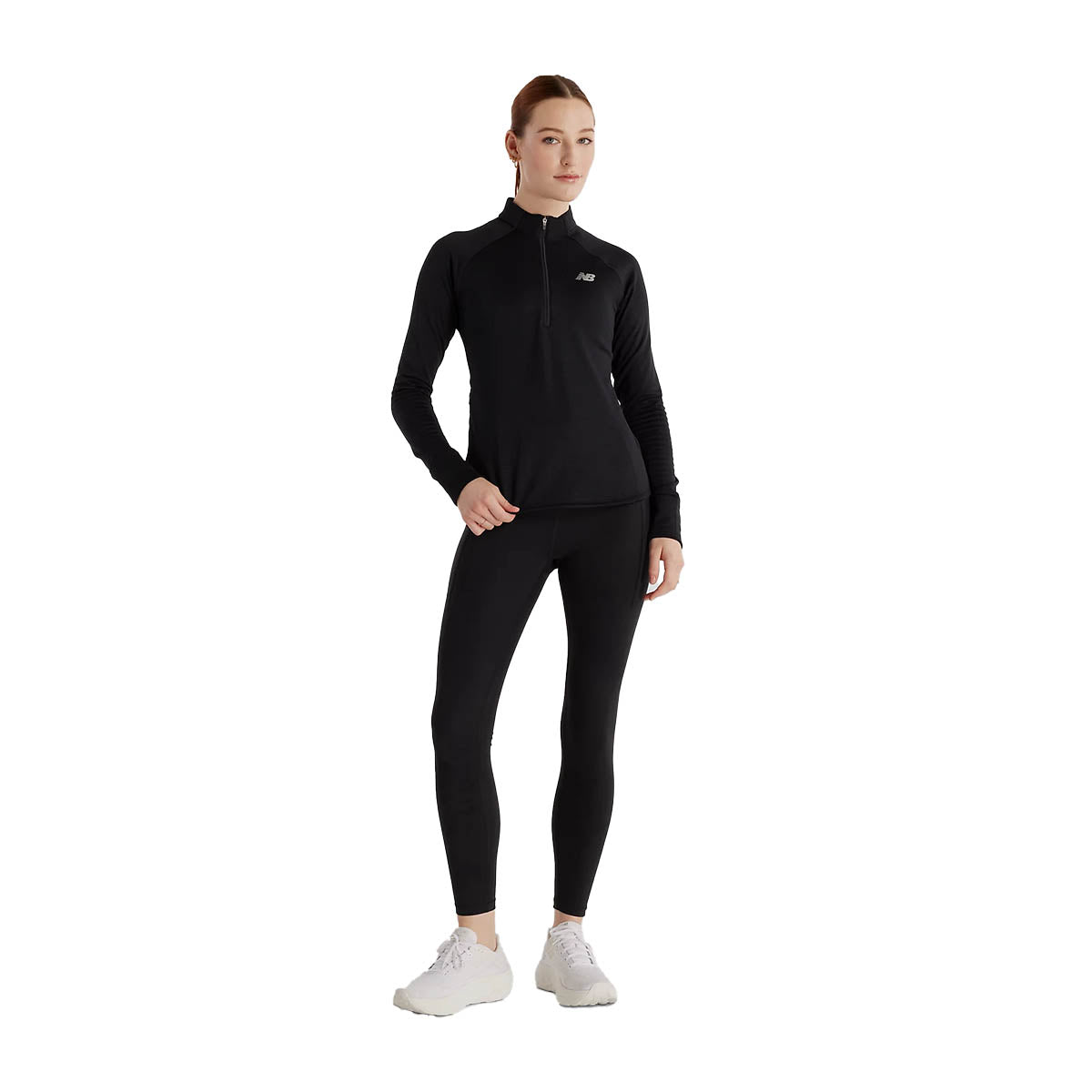 New Balance Athletics Heat Grid Half Zip Dame