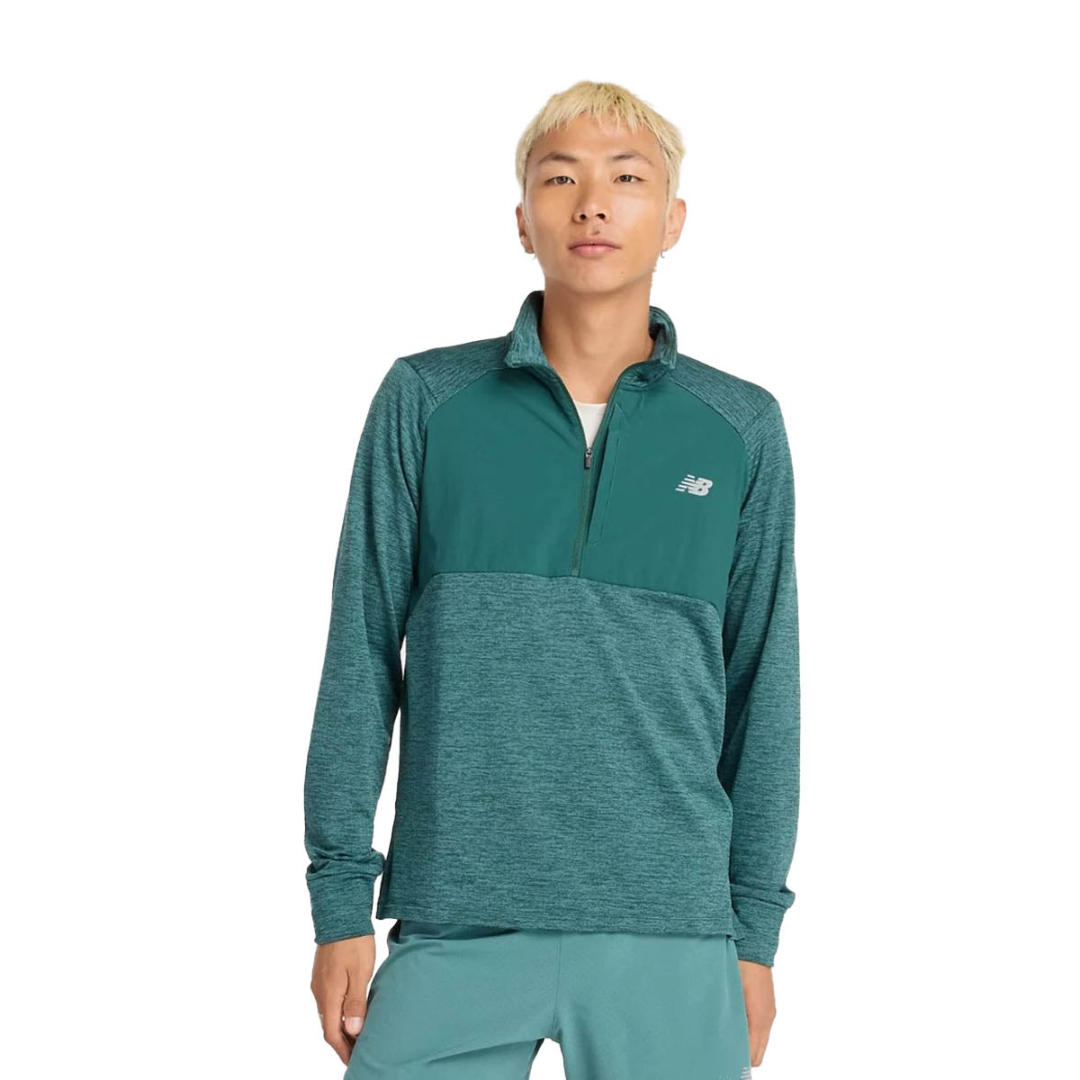 New Balance Athletics Heat Grid Half Zip Herre