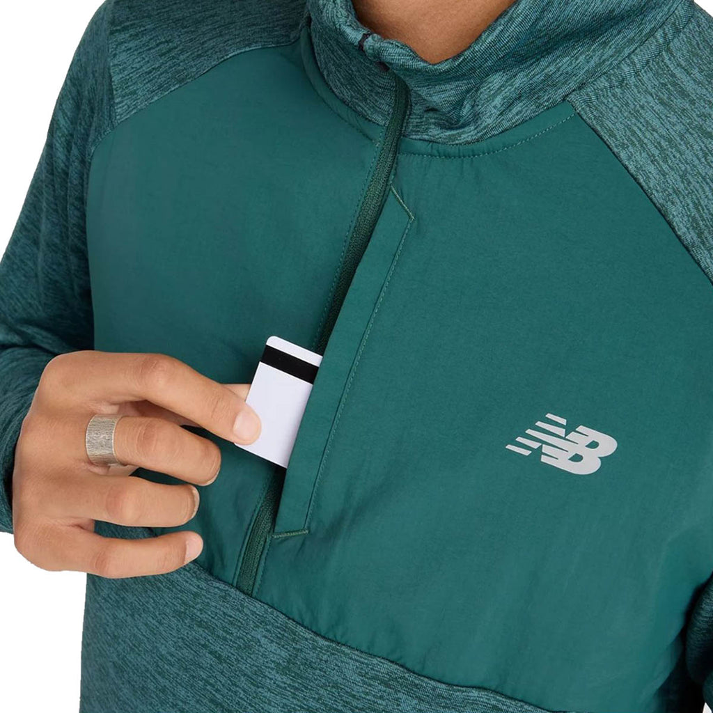 New Balance Athletics Heat Grid Half Zip Herre