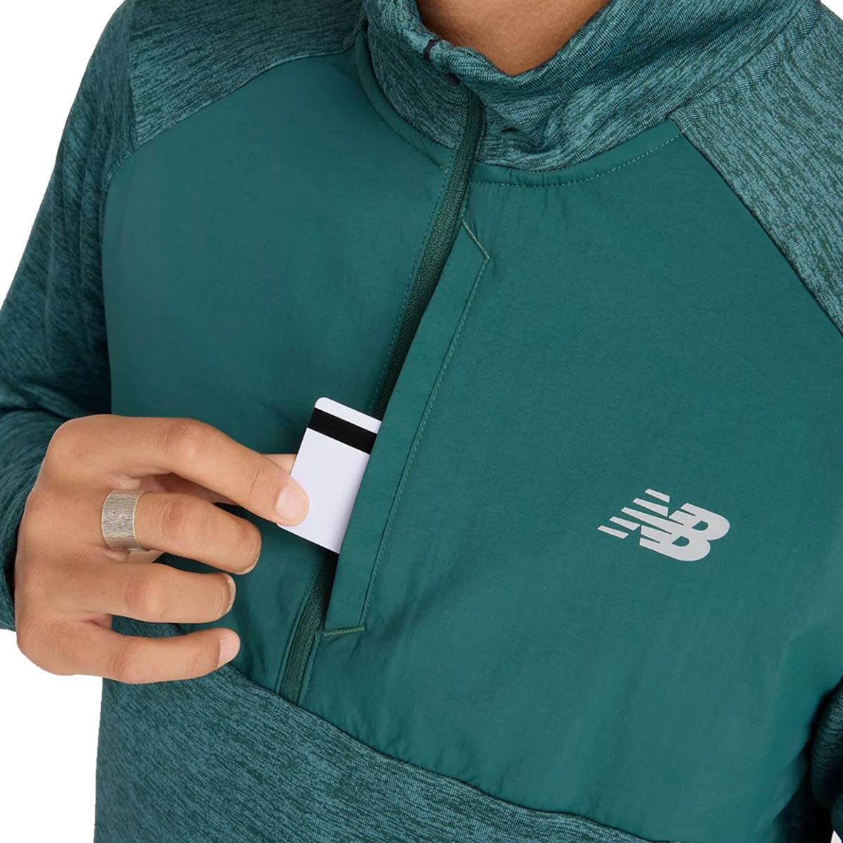 New Balance Athletics Heat Grid Half Zip Herre