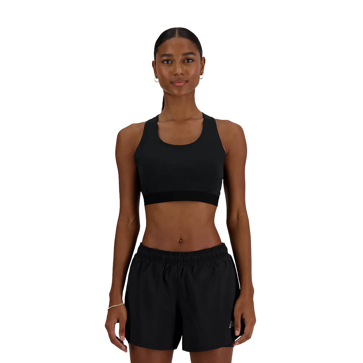 New Balance Sleek Medium Support Pocket Sports Bra