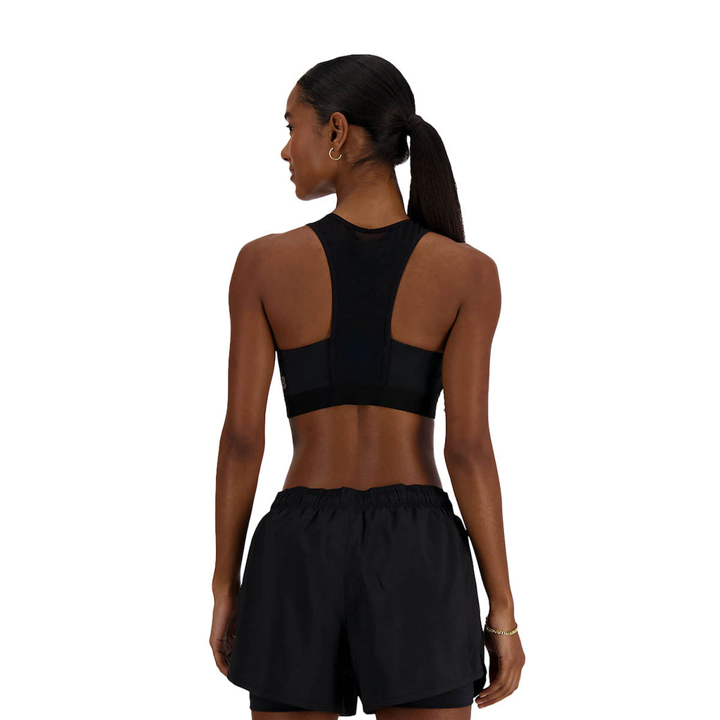 New Balance Sleek Medium Support Pocket Sports Bra