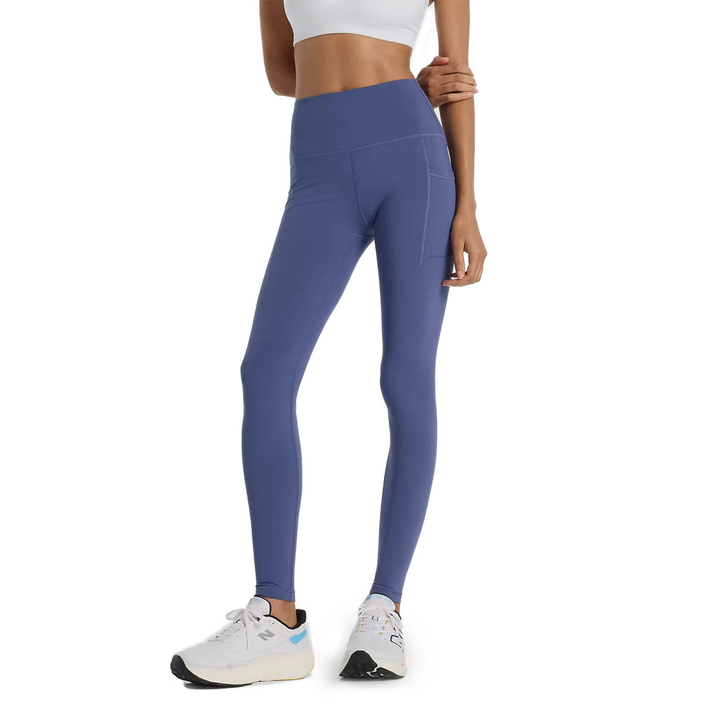 New Balance Sleek Pocket High Rise LG 27" Dame