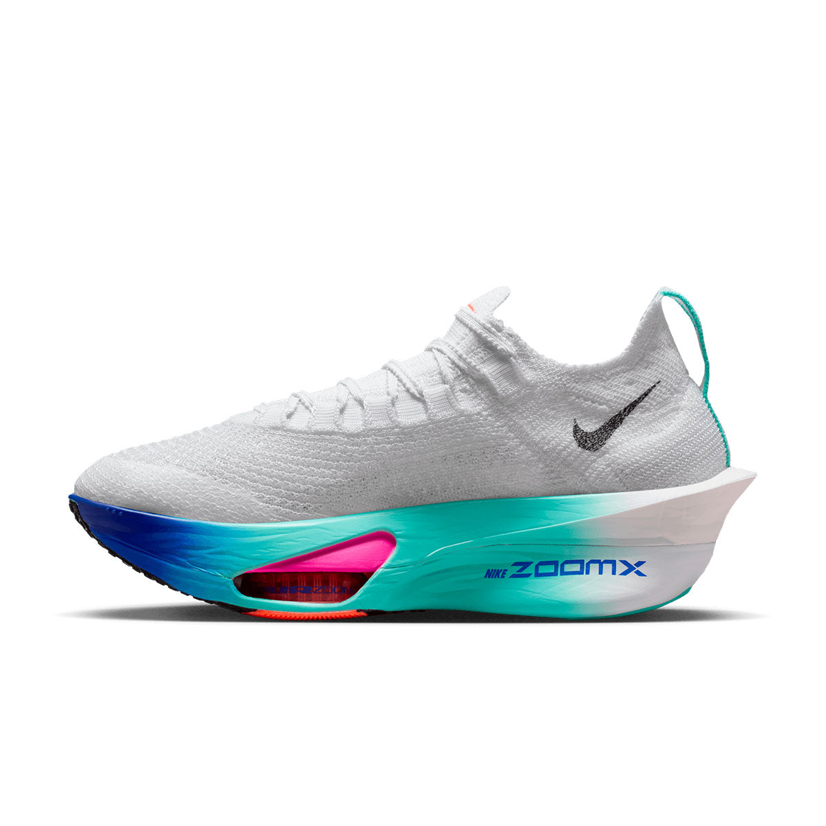 Nike Air Zoom Alphafly Next% 3 Dame løbesko i hvid og blå farver