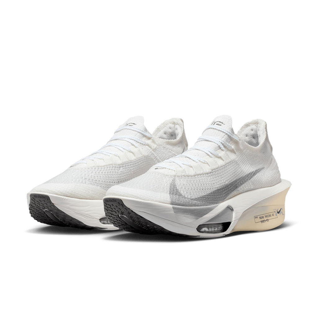 Nike Air Zoom Alphafly Next% 3 Herre løbesko i hvidt og gråt design