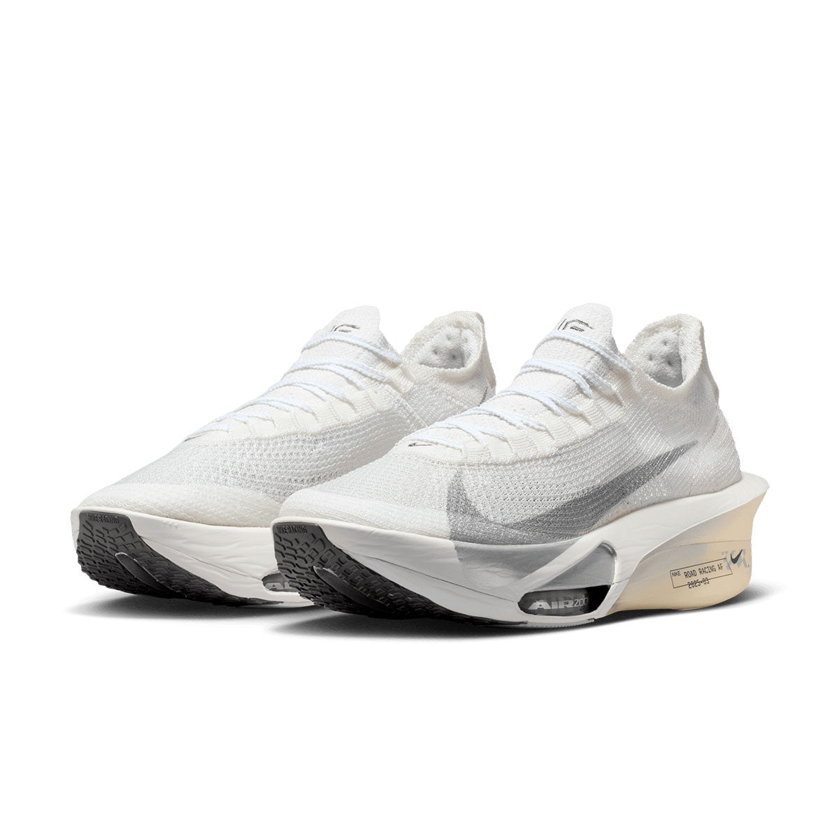 Nike Air Zoom Alphafly Next% 3 Herre løbesko i hvidt og gråt design