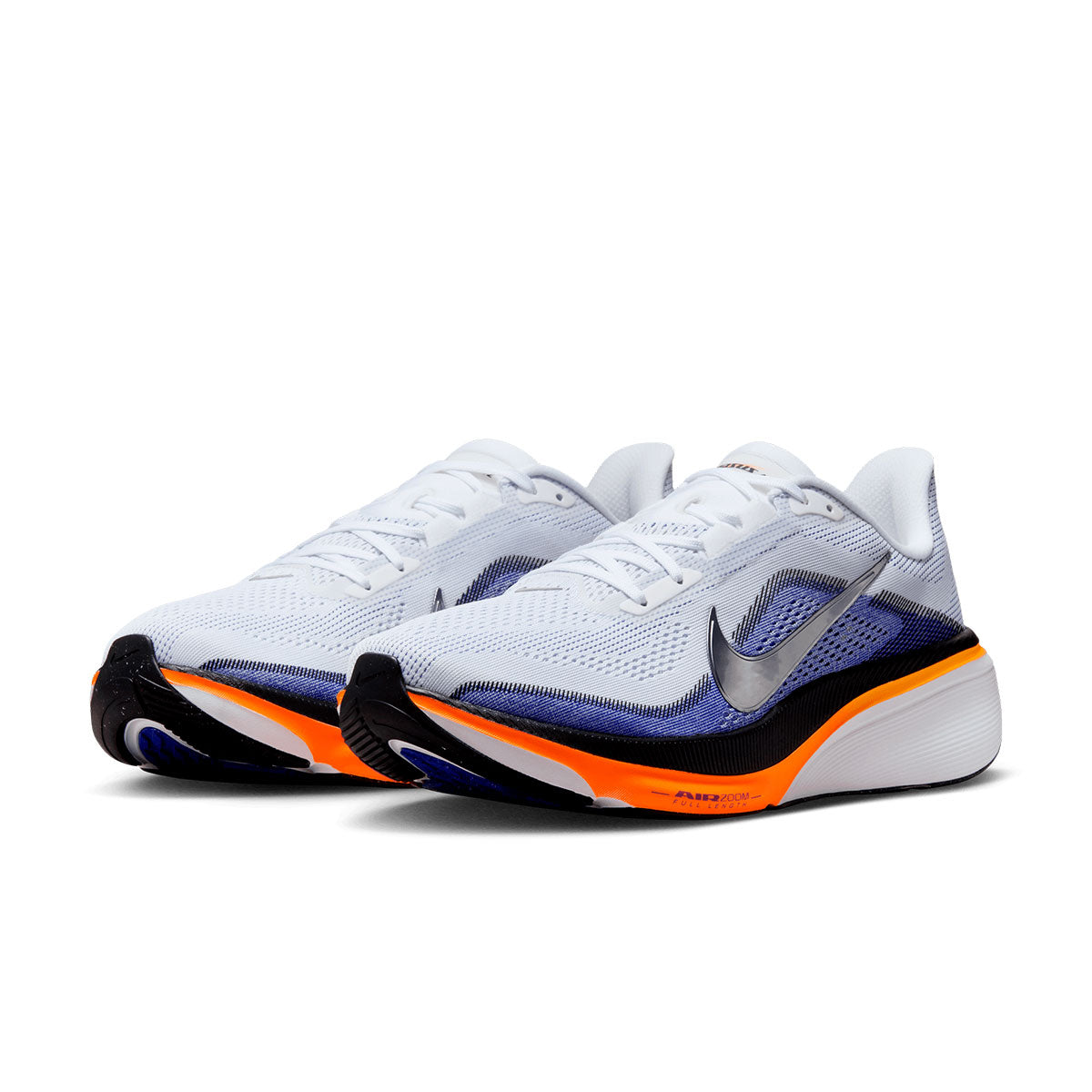 Nike Air Zoom Pegasus 42 Herre løbesko i hvid og orange