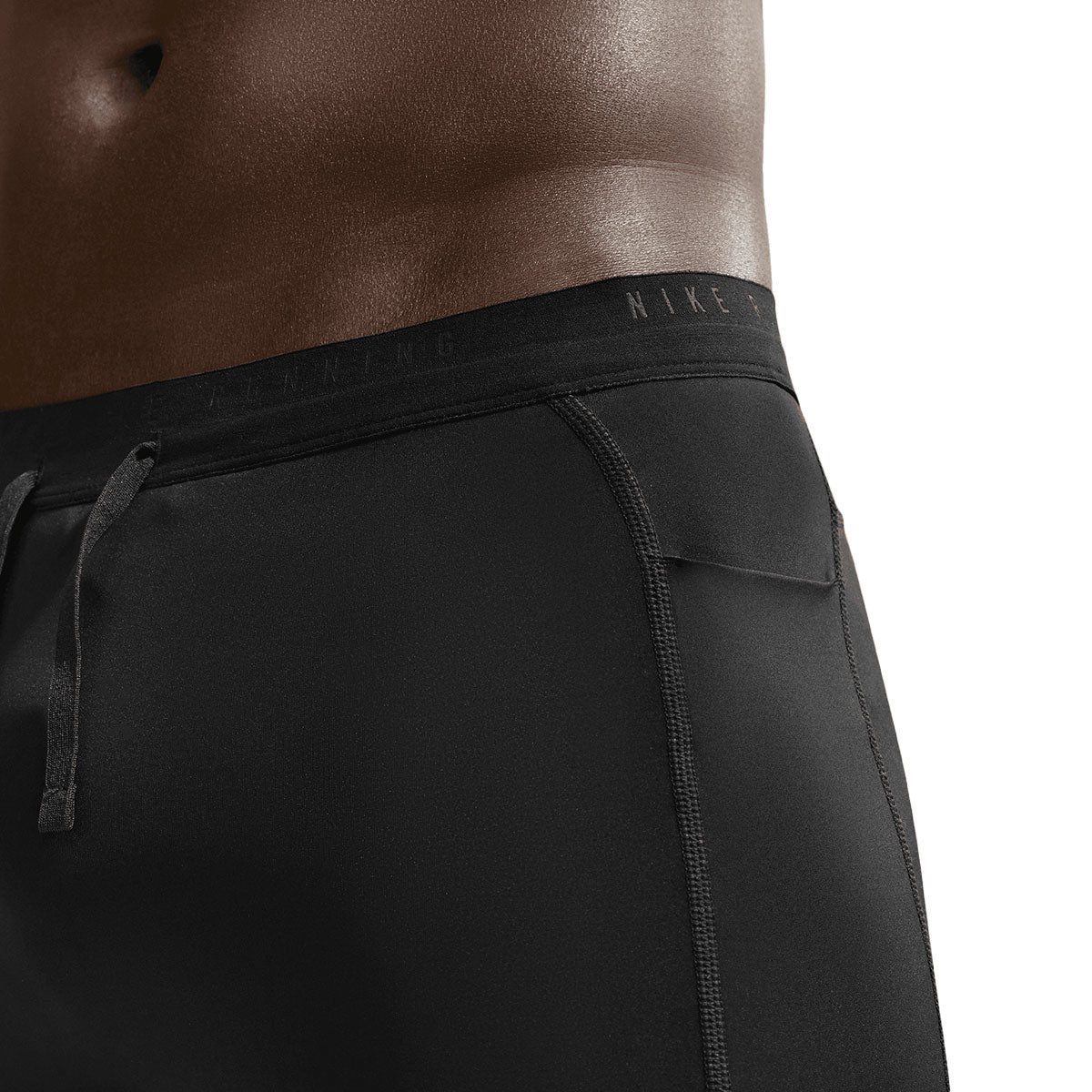 Nike Dri-Fit Stride halv tights til mænd i sort
