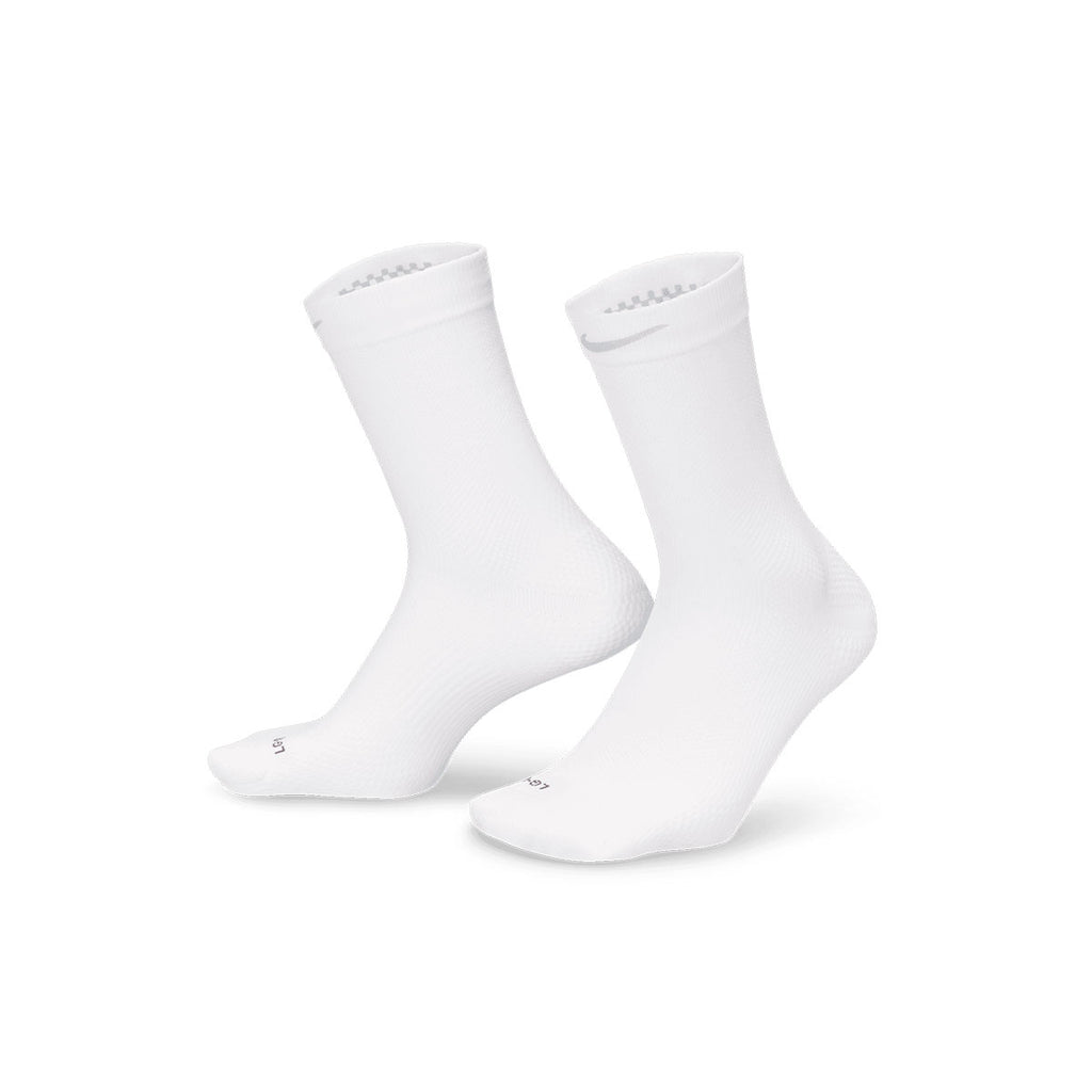 Hvide Nike Lightweight Running Crew Strømper med let vægt
