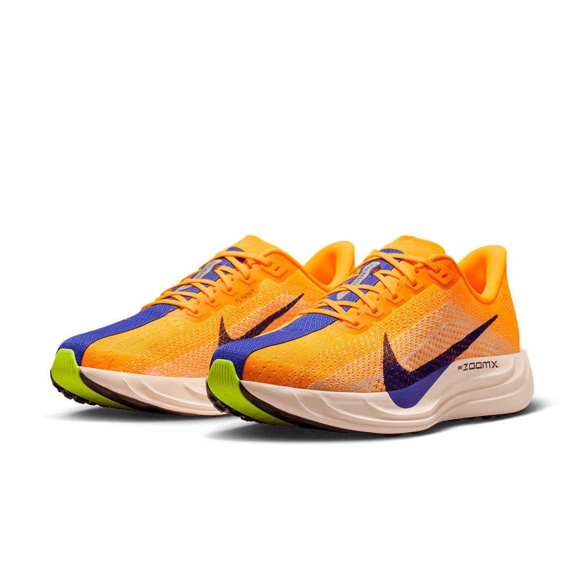 Nike Pegasus Plus Herre løbesko i orange og lilla med grøn sål
