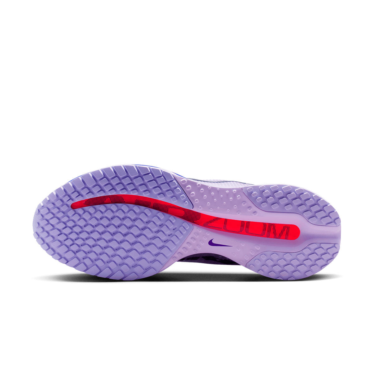 Nike Pegasus Premium Dame løbesko sål i lilla og rød farve